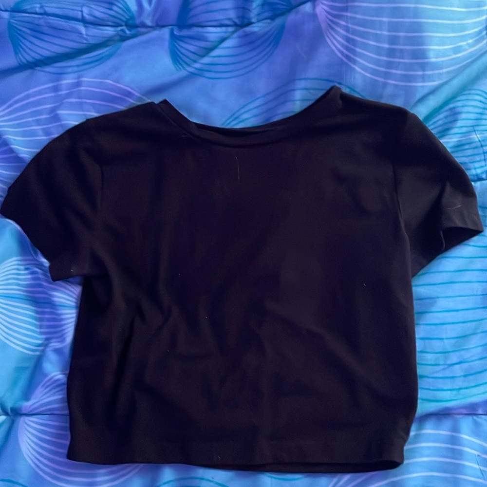 Black Crop top from Target.